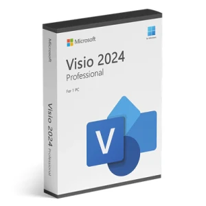 Microsoft Visio 2024 Professional (Przypisanie do konta Microsoft)
