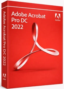 Adobe Acrobat 2022 Pro DC PL Windows (Aktywacja Online / Dożywotnia)